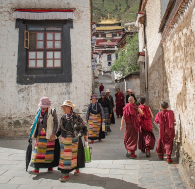 Pilgrims and Monks, Tibet.jpg